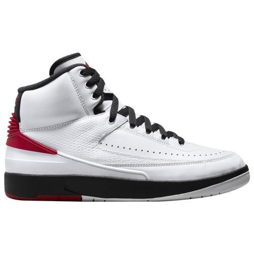 Jordan Womens Air Retro 2 - Basketball Shoes White/Red Product Image