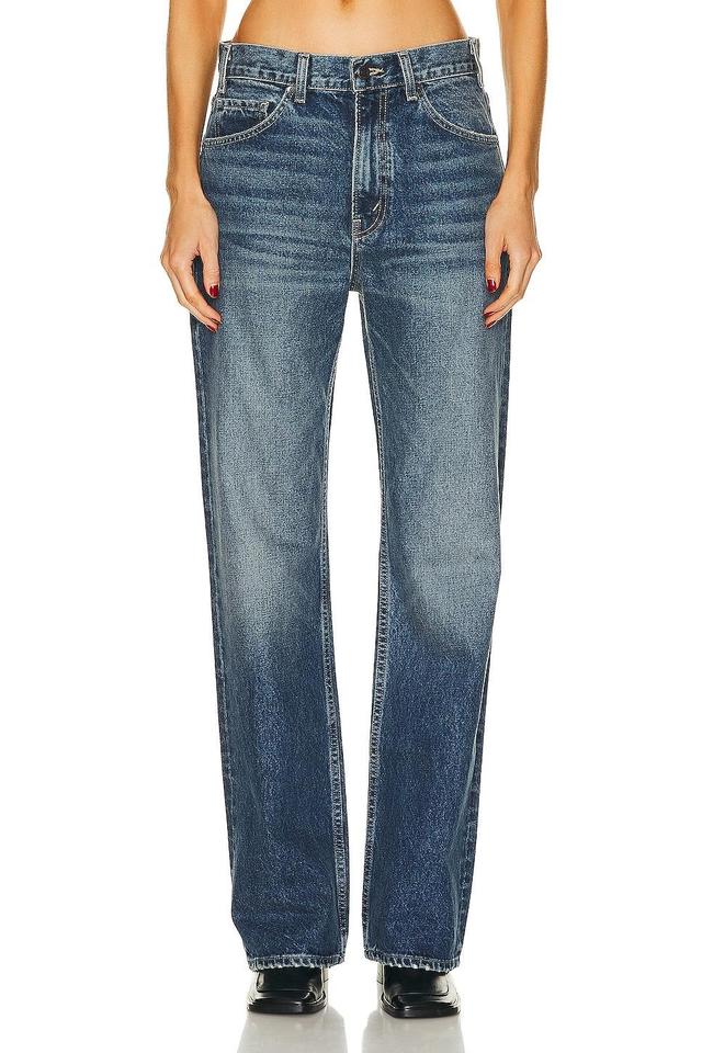 NILI LOTAN - Women's Mitchell Slouchy Jeans - Light Wash - 30 - Moda Operandi Product Image