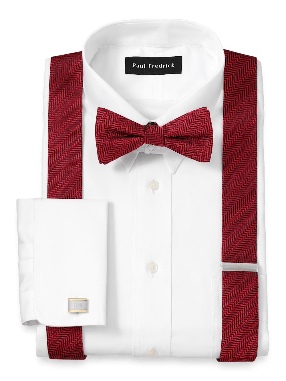 Herringbone Suspenders - Red Product Image