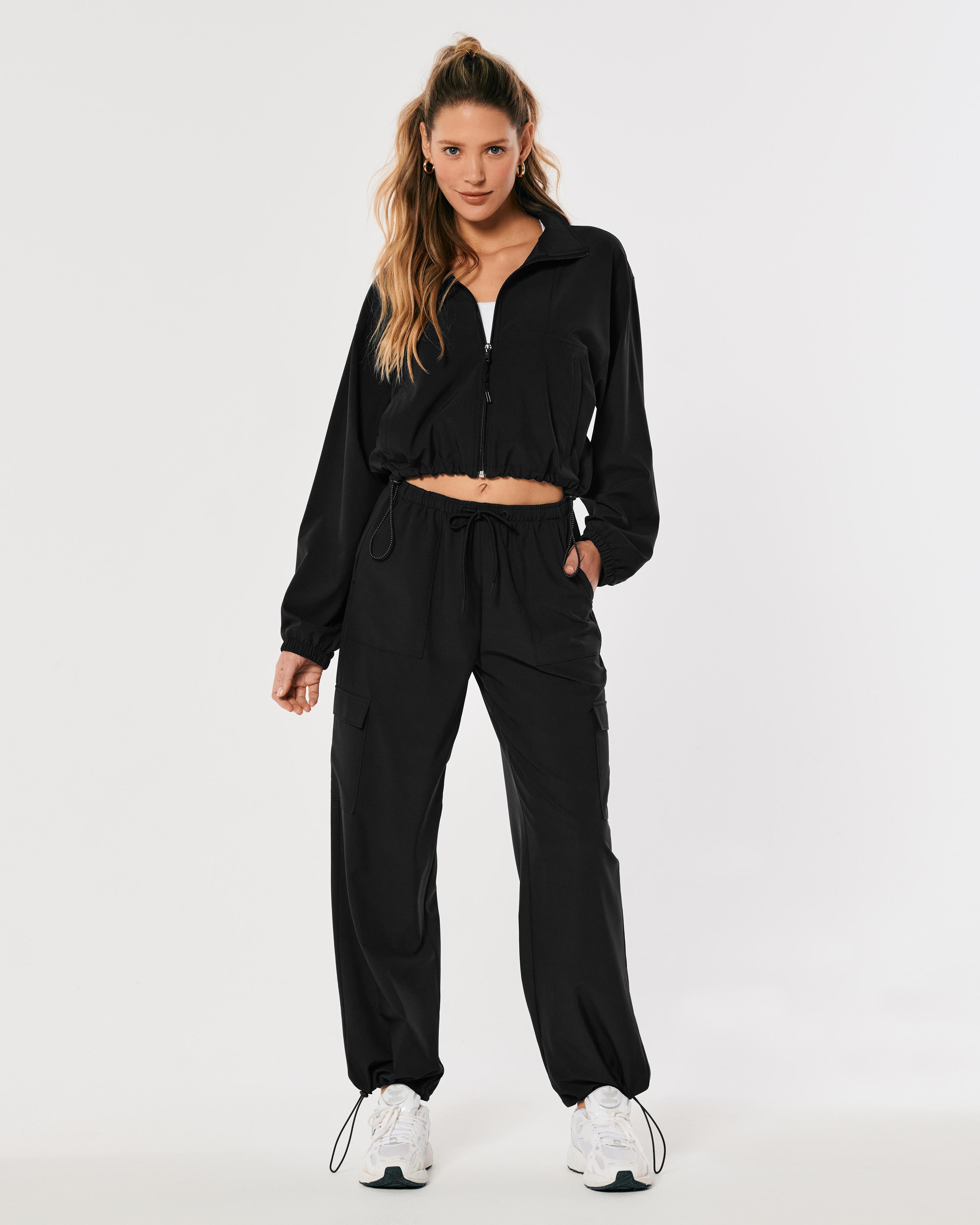 Gilly Hicks Active Mid-Rise Parachute Pants Product Image