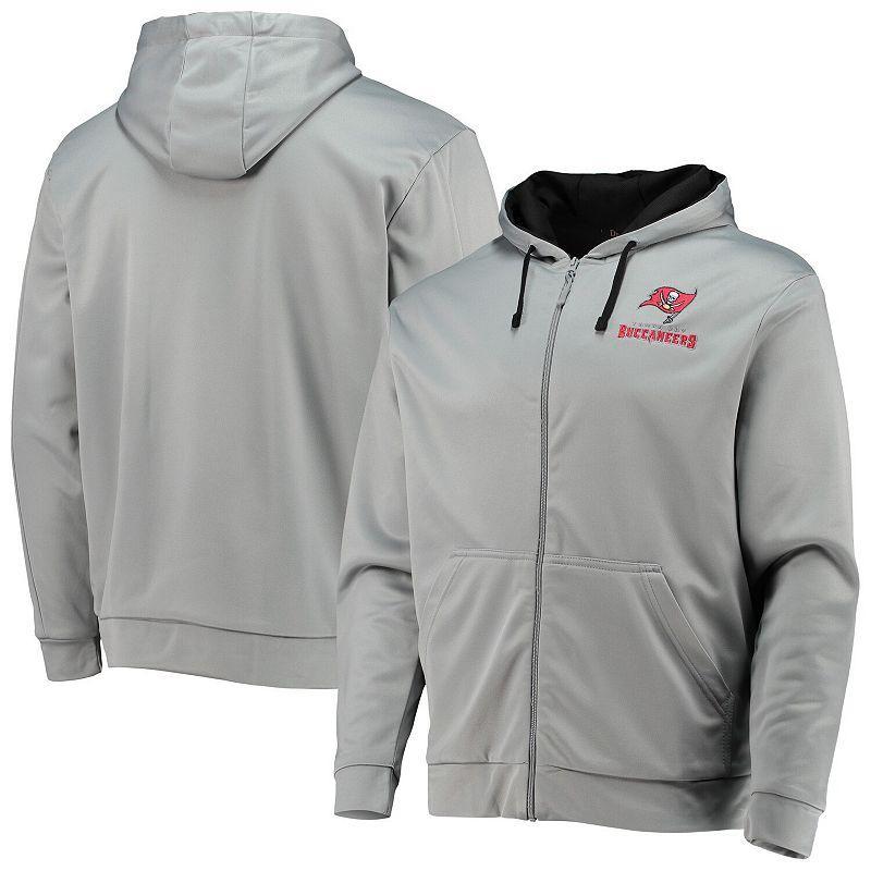 Mens Dunbrooke Gray/Black Tampa Bay Buccaneers Apprentice Full-Zip Hoodie Product Image