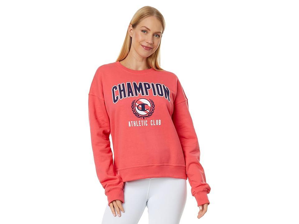 Champion Powerblend(r) Relaxed Crew (Blown Glass ) Women's Clothing Product Image