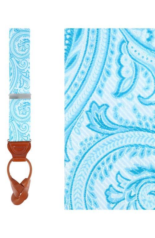 Trafalgar Sobee Paisley Silk Suspenders Product Image