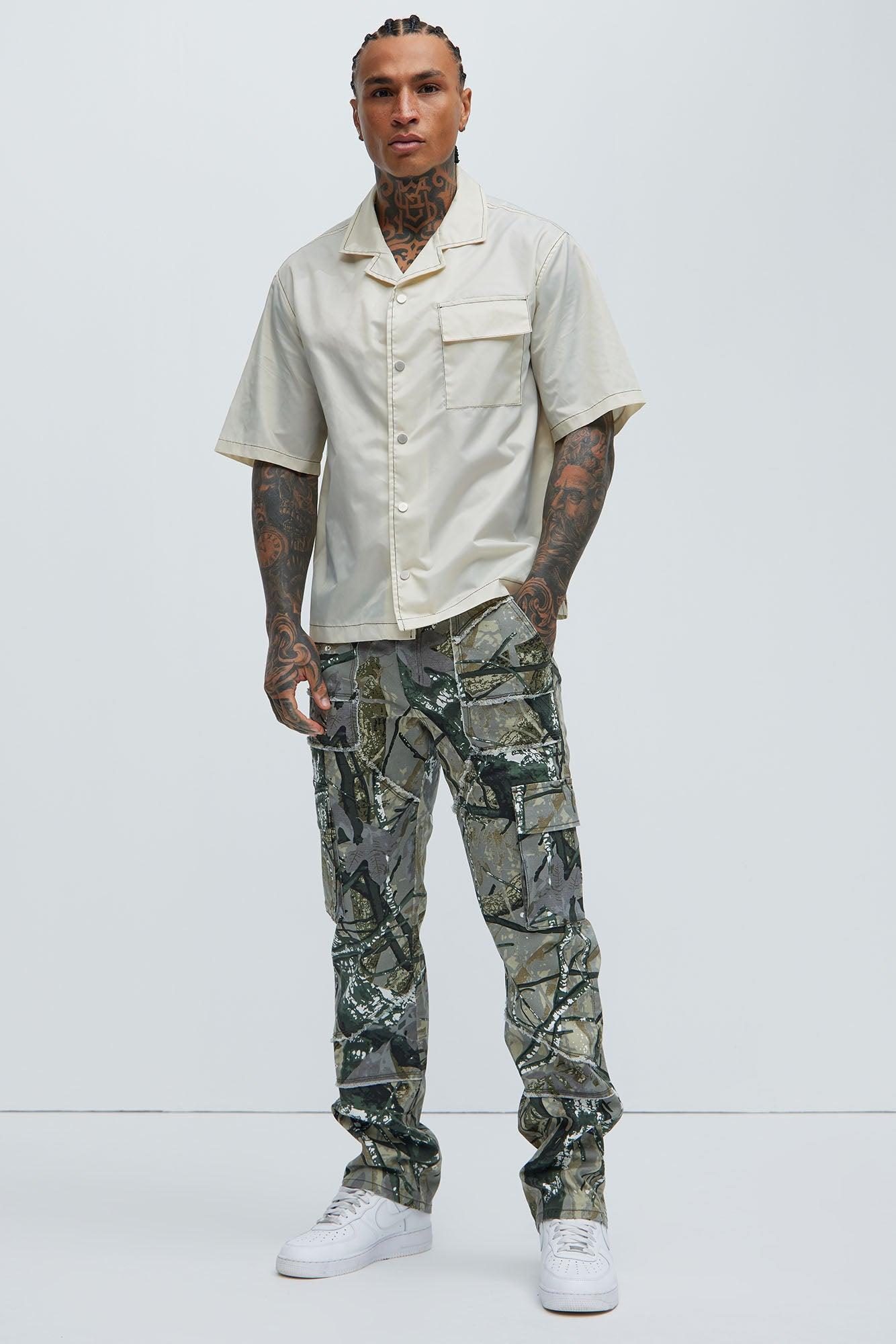 Deonte Shirt - Cream Product Image