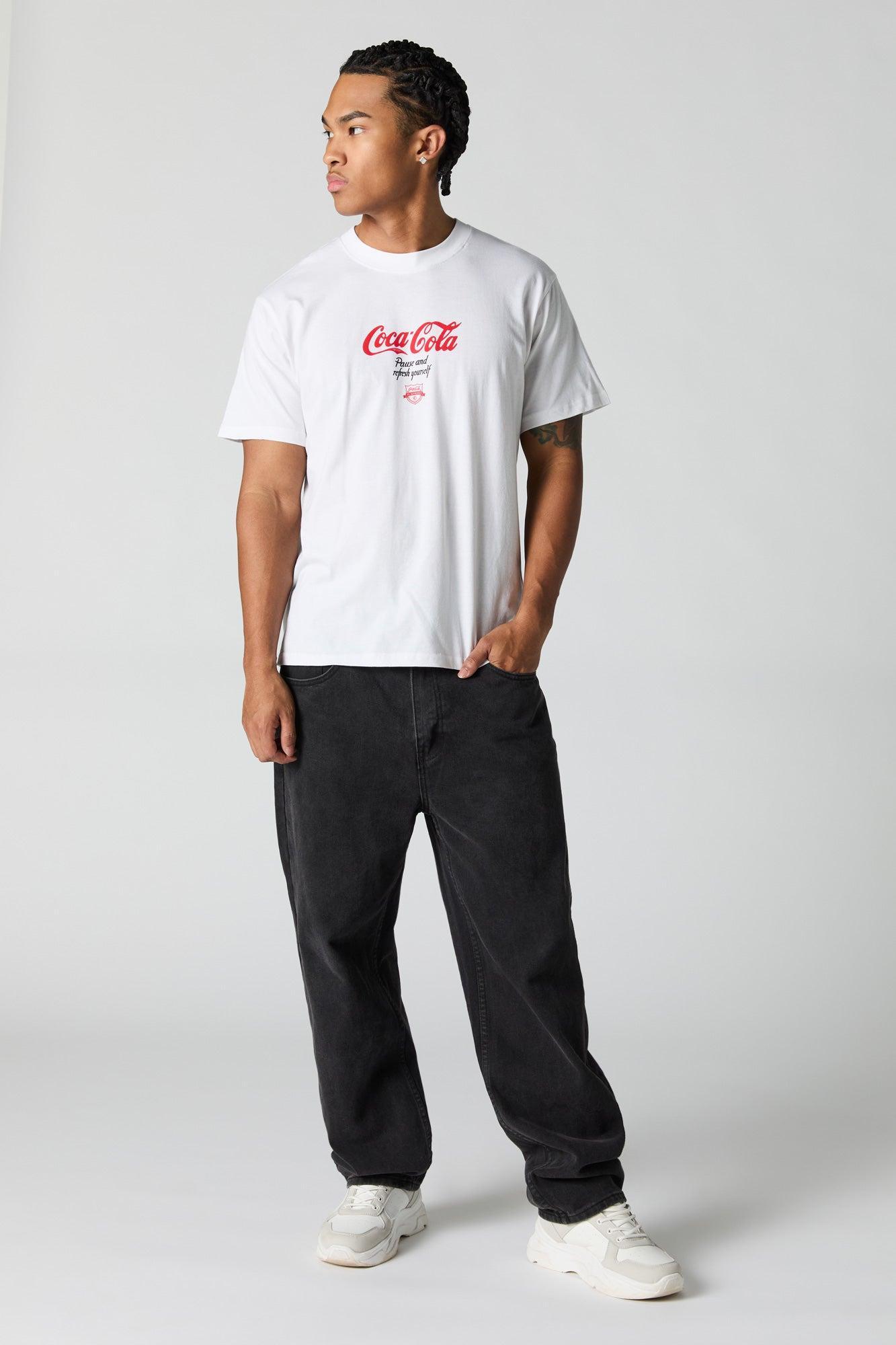 Coca Cola Bottles Graphic T-Shirt Male Product Image