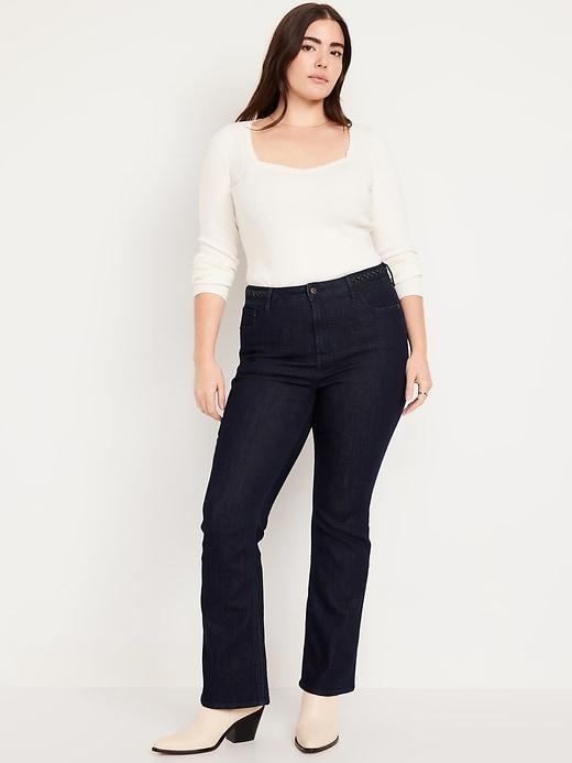 Extra High-Waisted Flare Jeans Product Image