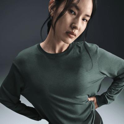 Nike One Relaxed Women's Dri-FIT Long-Sleeve Top Product Image