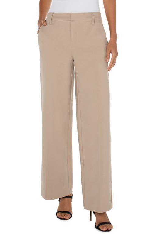 Liverpool Los Angeles Kelsey Wide Leg Knit Trousers Product Image