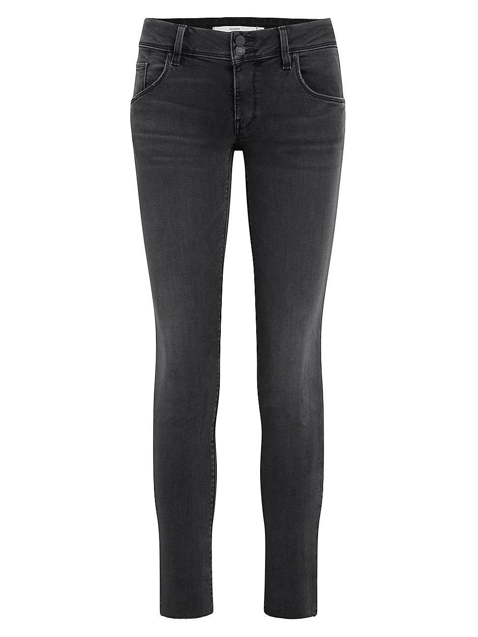 Womens Collin Mid-Rise Skinny Ankle Jeans Product Image