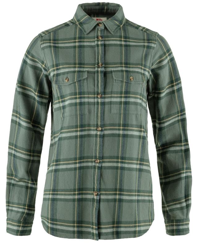 Fjallraven Womens Ovik Heavy Cotton Flannel Shirt Product Image