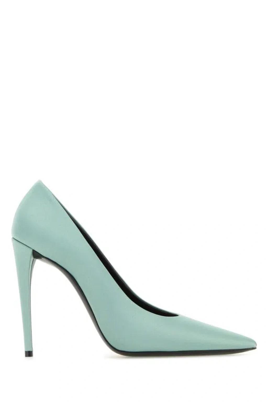 SAINT LAURENT Heeled Shoes In Blue product image