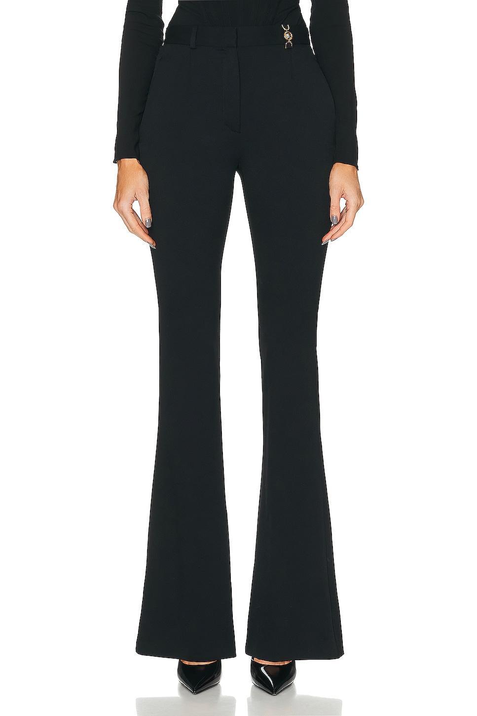 VERSACE Informal Stretch Wool Pant Product Image