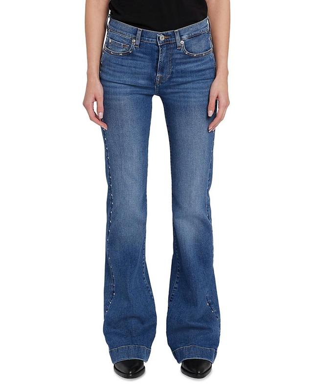 Womens Dojo High-Rise Stretch Wide Jeans Product Image