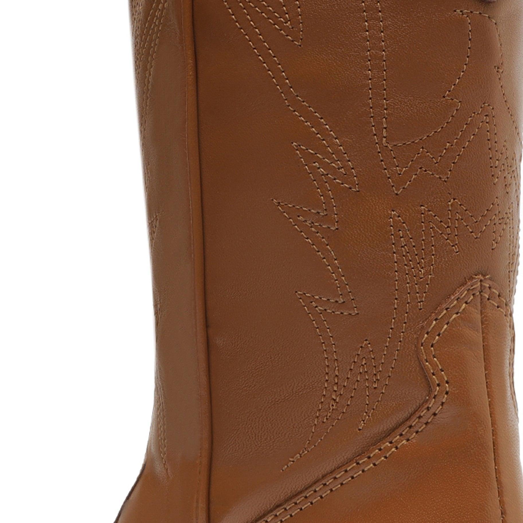 Cicera Leather Bootie Product Image