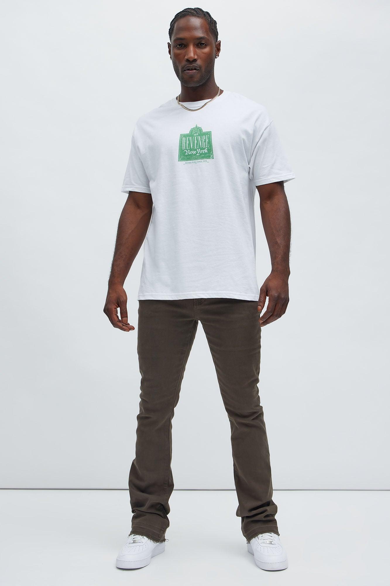 Revenge New York Short Sleeve Tee - White Product Image