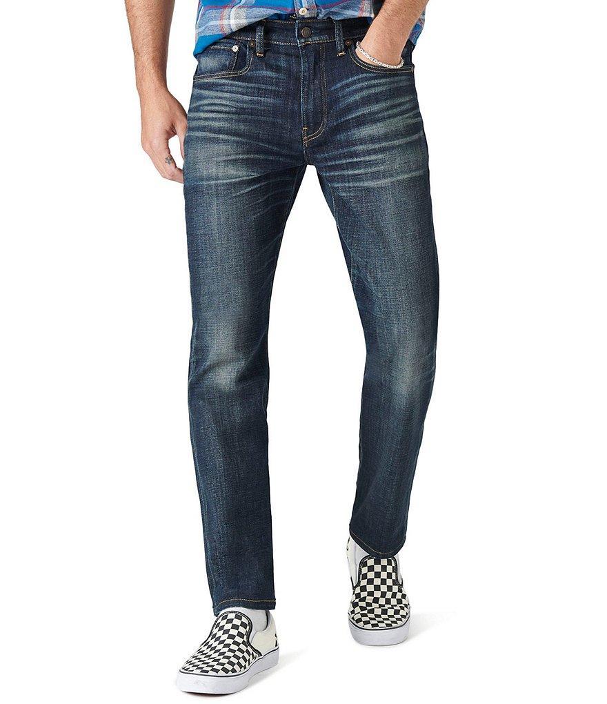 Lucky Brand CoolMax Stretch Straight Leg Jeans Product Image