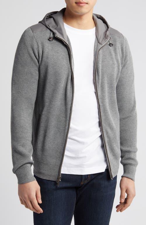 Peter Millar Crown Crafted Holdridge Cotton & Wool Hooded Cardigan Product Image