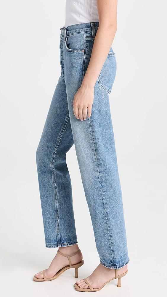 AGOLDE 90's Pinch Waist High Rise Straight Jeans | Shopbop Product Image