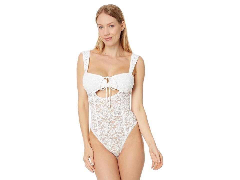 Free People Strike A Pose Bodysuit (Volcanic Glass) Women's Clothing Product Image