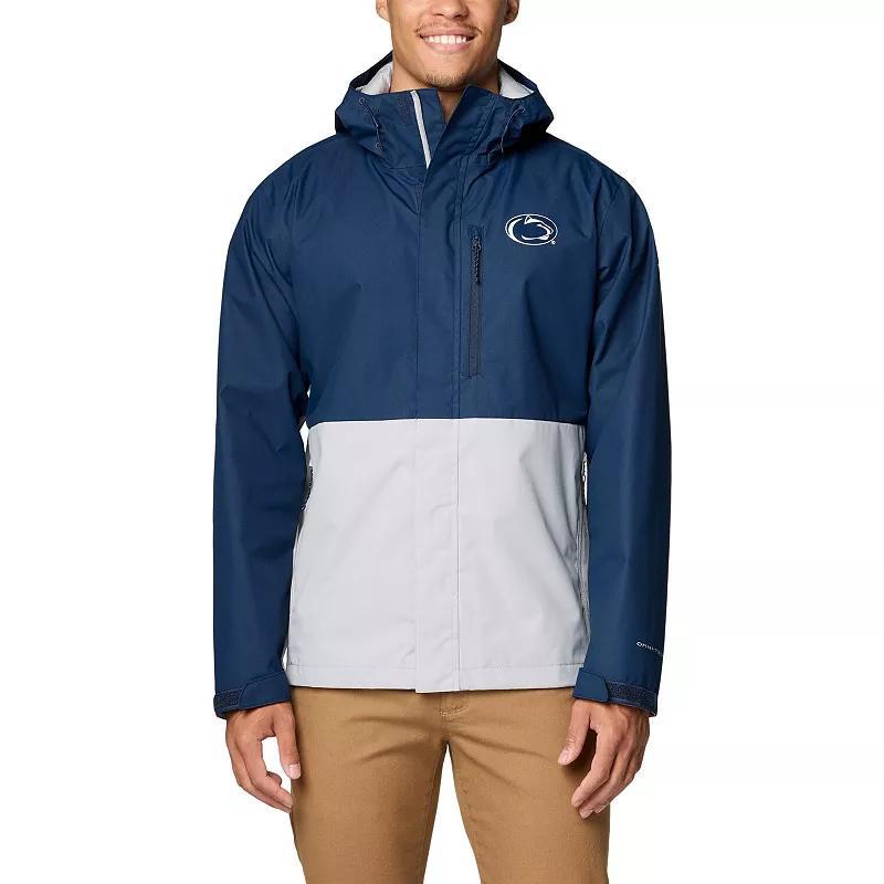 Mens Columbia Penn State Nittany Lions Field Bound Omni-Tech Full-Zip Jacket Blue Product Image