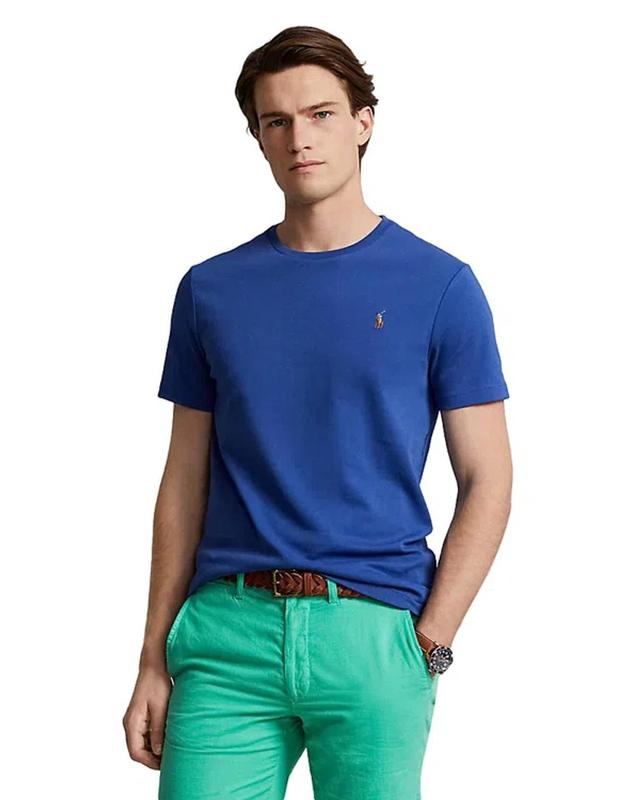 Short Sleeve Crewneck Tee In Beach Royal Product Image