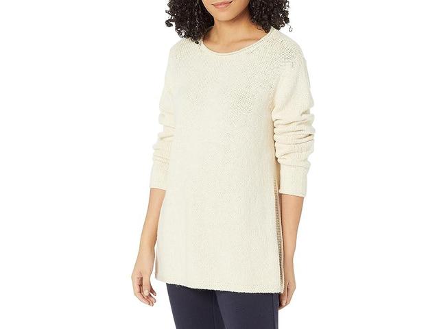 Eileen Fisher Ballet Neck Pullover (Soft ) Women's Clothing Product Image