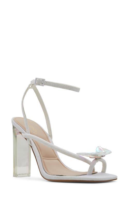 ALDO Pepela Glitter Toe Loop Butterfly Dress Sandals Product Image