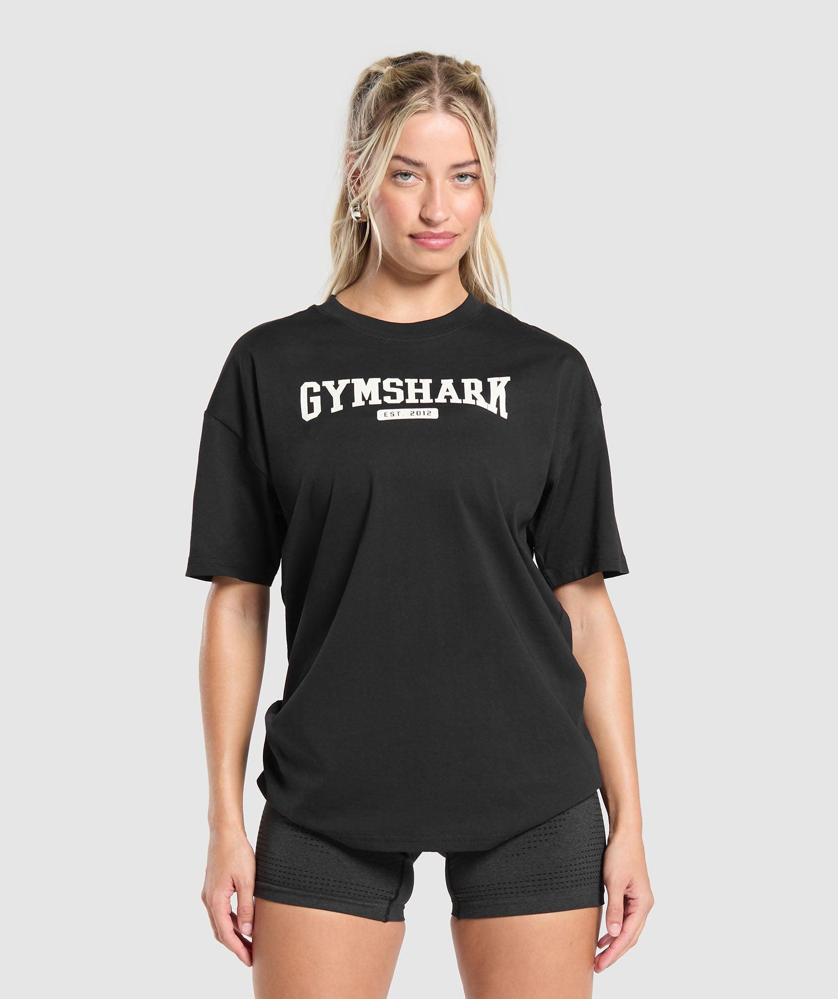 Collegiate Lifestyle Oversized T-Shirt Product Image