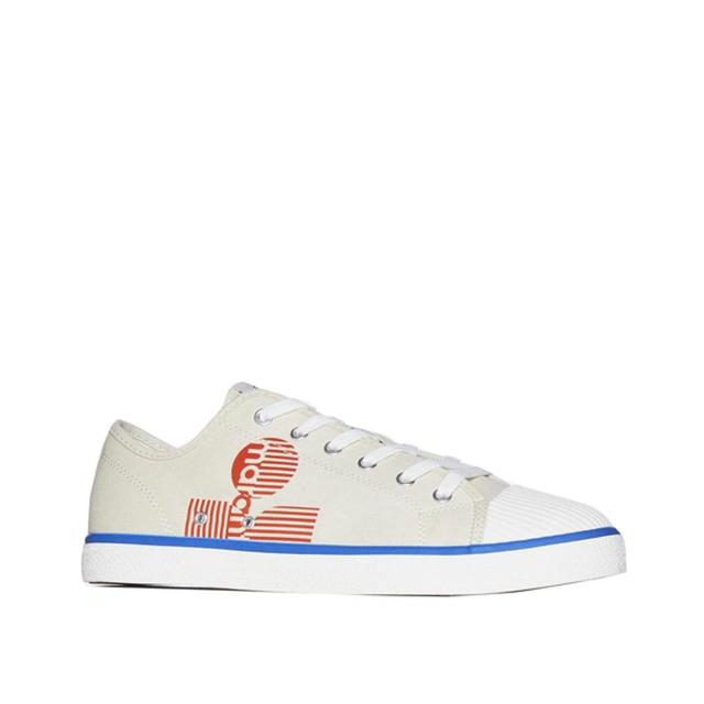 Canvas Sneakers In Beige Product Image