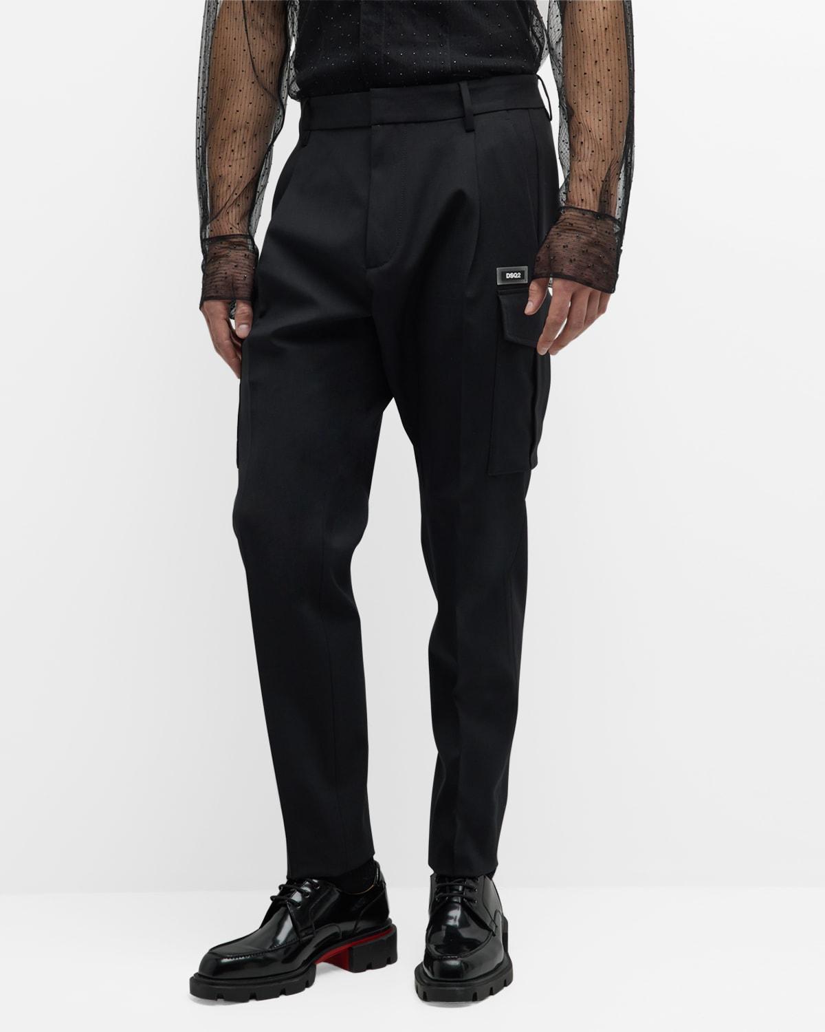 Mens Pleated Utility Pants Product Image