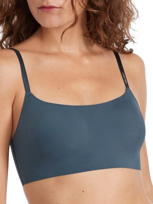 Calvin Klein Invisibles Comfort Lightly Lined Retro Bralette QF4783, Womens Product Image