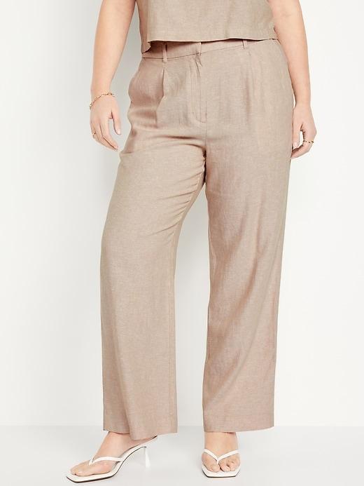 Extra High-Waisted Wide-Leg Taylor Pants Product Image