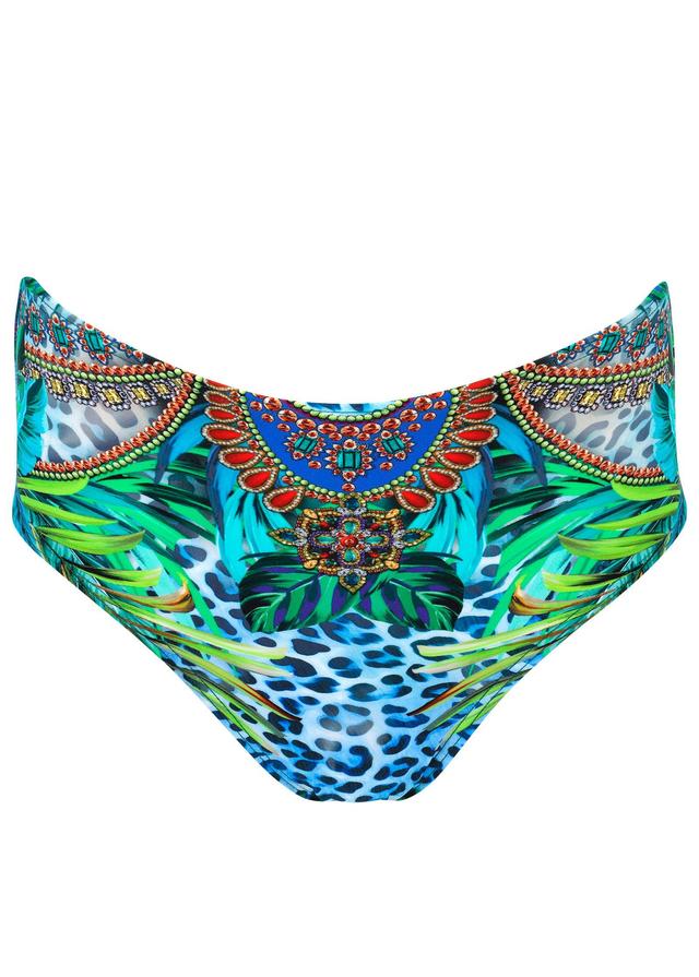 High-Waist Bottom - Leopard Rainforest Product Image