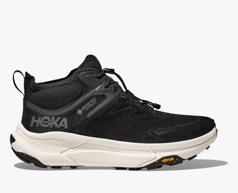 HOKA Mens Transport Chukka GTX Shoes in Black/Black, Size 11 Product Image