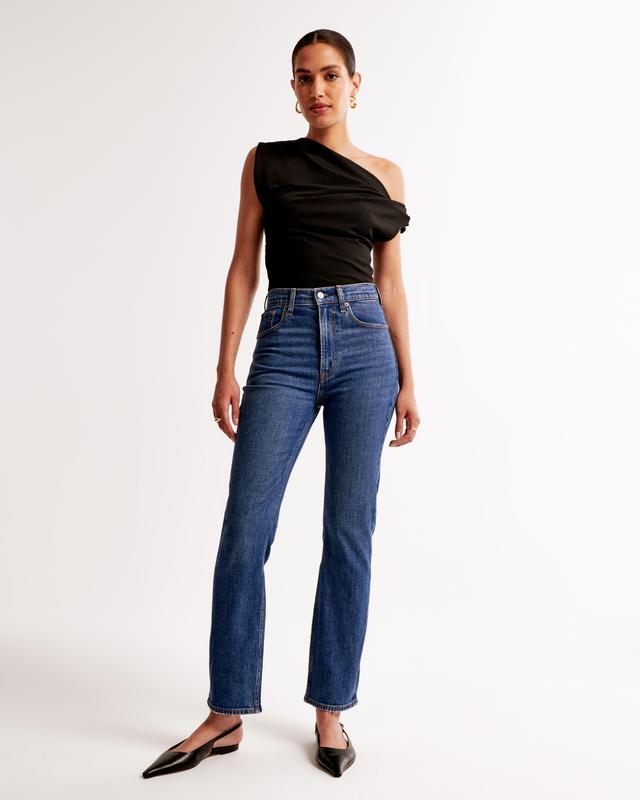 Ultra High Rise Ankle Straight Jean Product Image