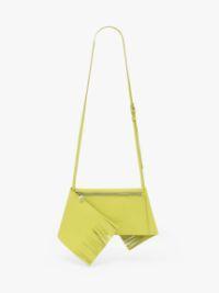 MINI SCARF BAG - SUEDE SHOULDER BAG in green | JW Anderson US  Product Image