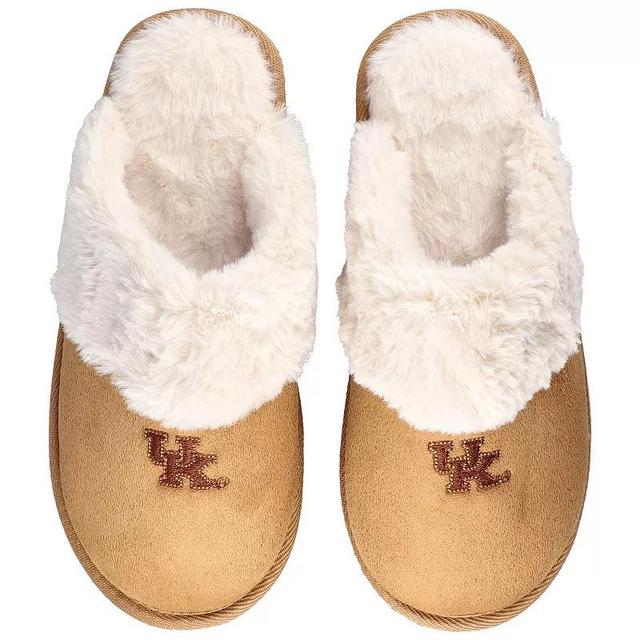 Womens ZooZatz Kentucky Wildcats Faux Fur Slippers Product Image