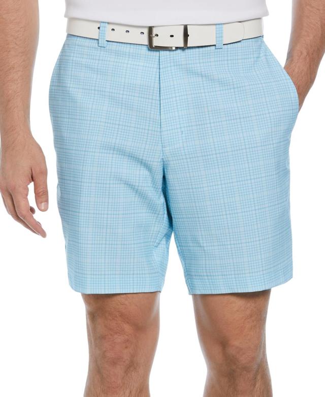 Pga Tour Mens Check Print Performance 8 Golf Shorts Product Image