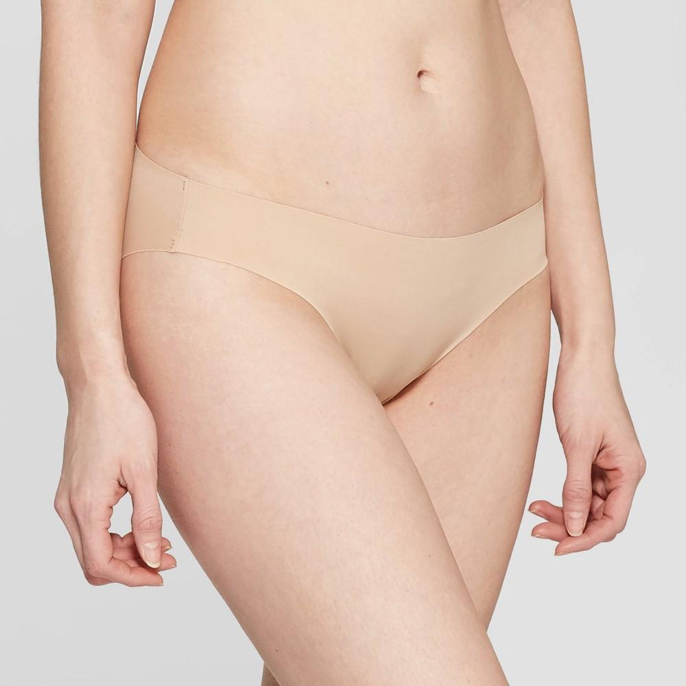 Womens Invisible Edge Bikini Underwear - Auden Pearl Tan M Product Image