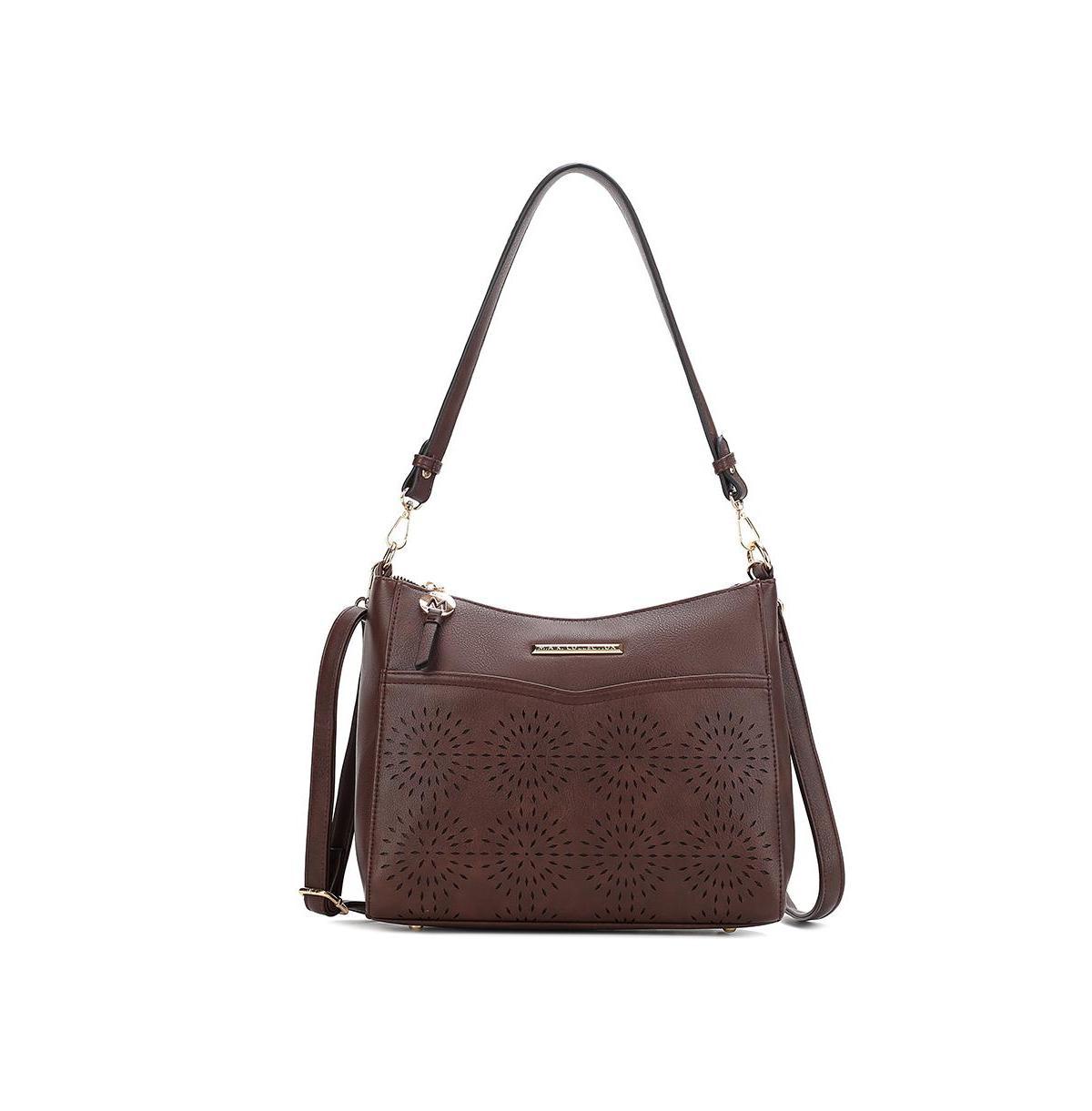 Mkf Collection Alanis Laser Cut Women s Shoulder Bag by Mia K Product Image