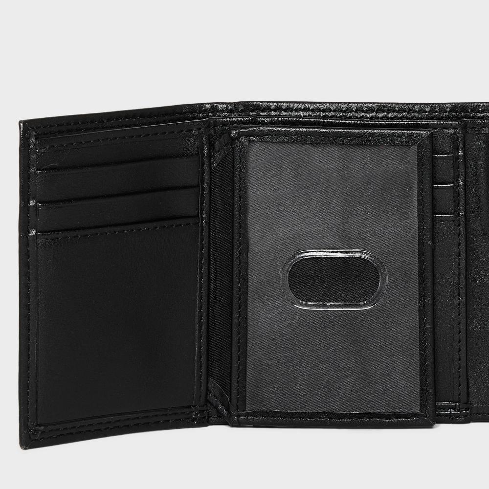 Men's RFID Trifold Wallet - Goodfellow & Co™ Black Product Image