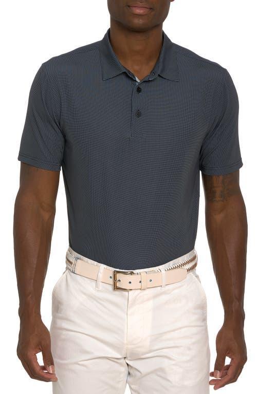 Mens Hyde Short-Sleeved Knit Polo Shirt Product Image