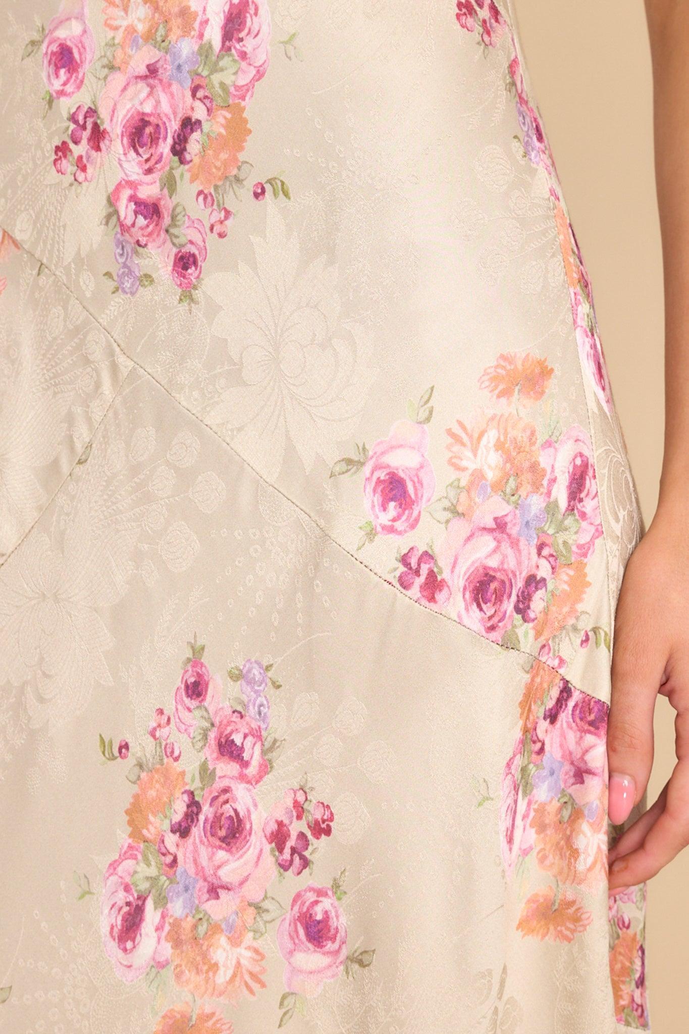 Azalea Rosie Mauve Maxi Dress Pink Product Image