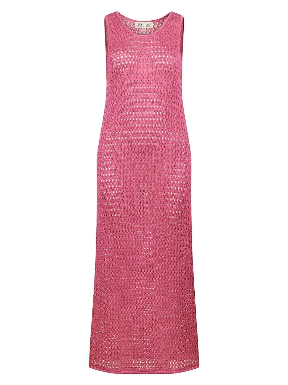 Womens Pandora Crochet Maxi Dress product image