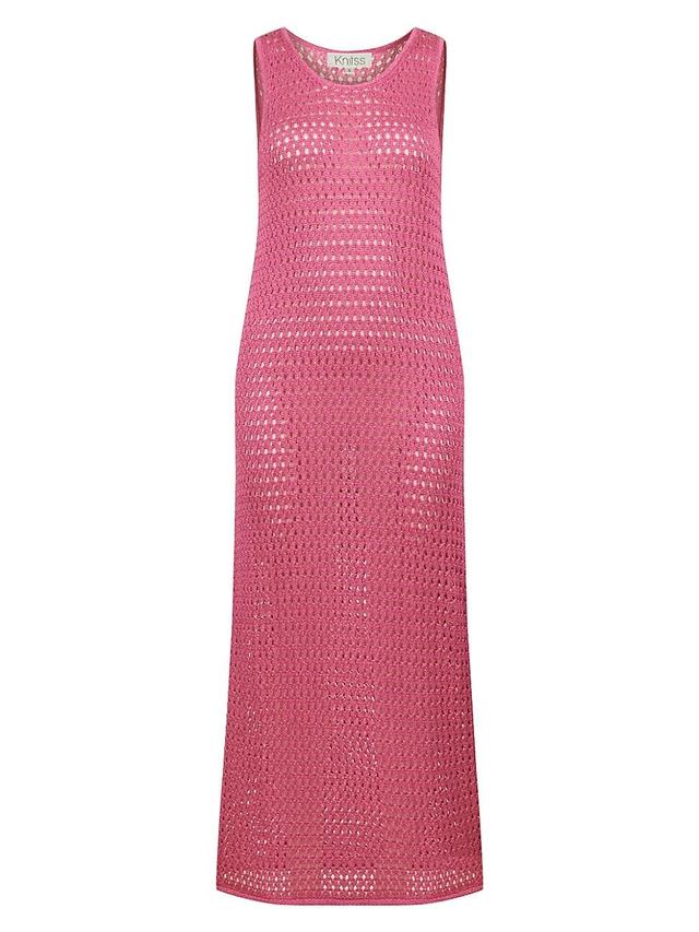 Womens Pandora Crochet Maxi Dress Product Image