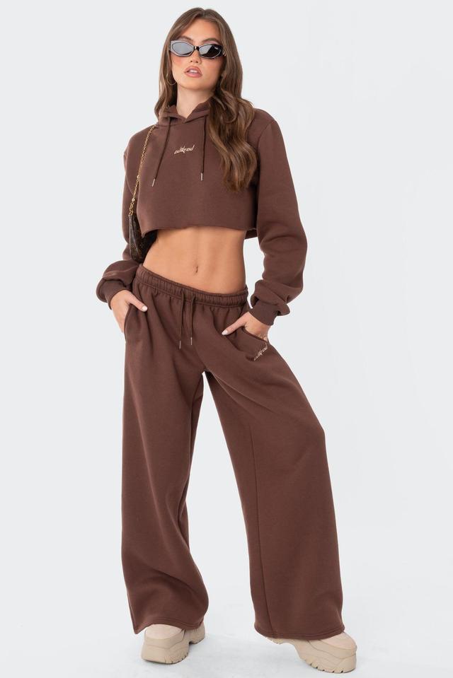 Brenna Low Rise Wide Sweatpants Product Image