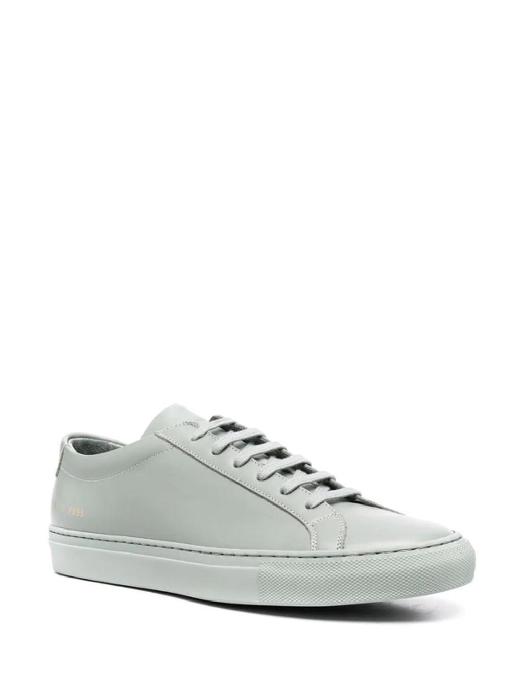 COMMON PROJECTS Original Achilles Low-top Leather Trainers In Green Product Image