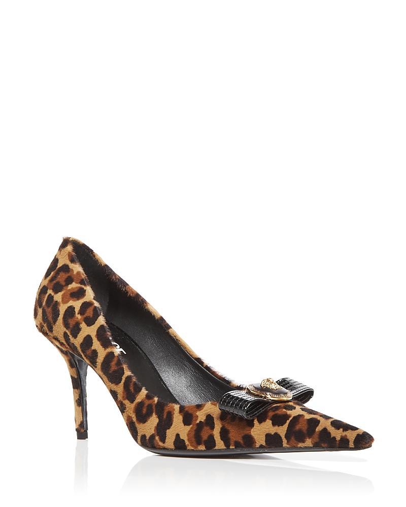 Versace Womens Ribbon Pointed Toe Pumps Product Image