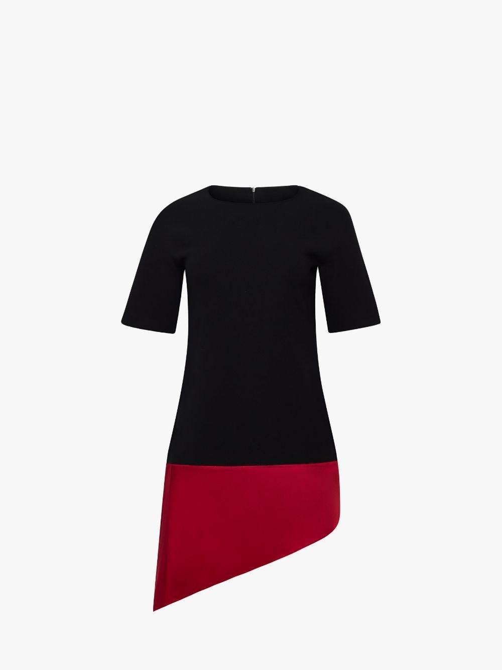 SHORT SLEEVE MINI DRESS in black | JW Anderson US  Product Image