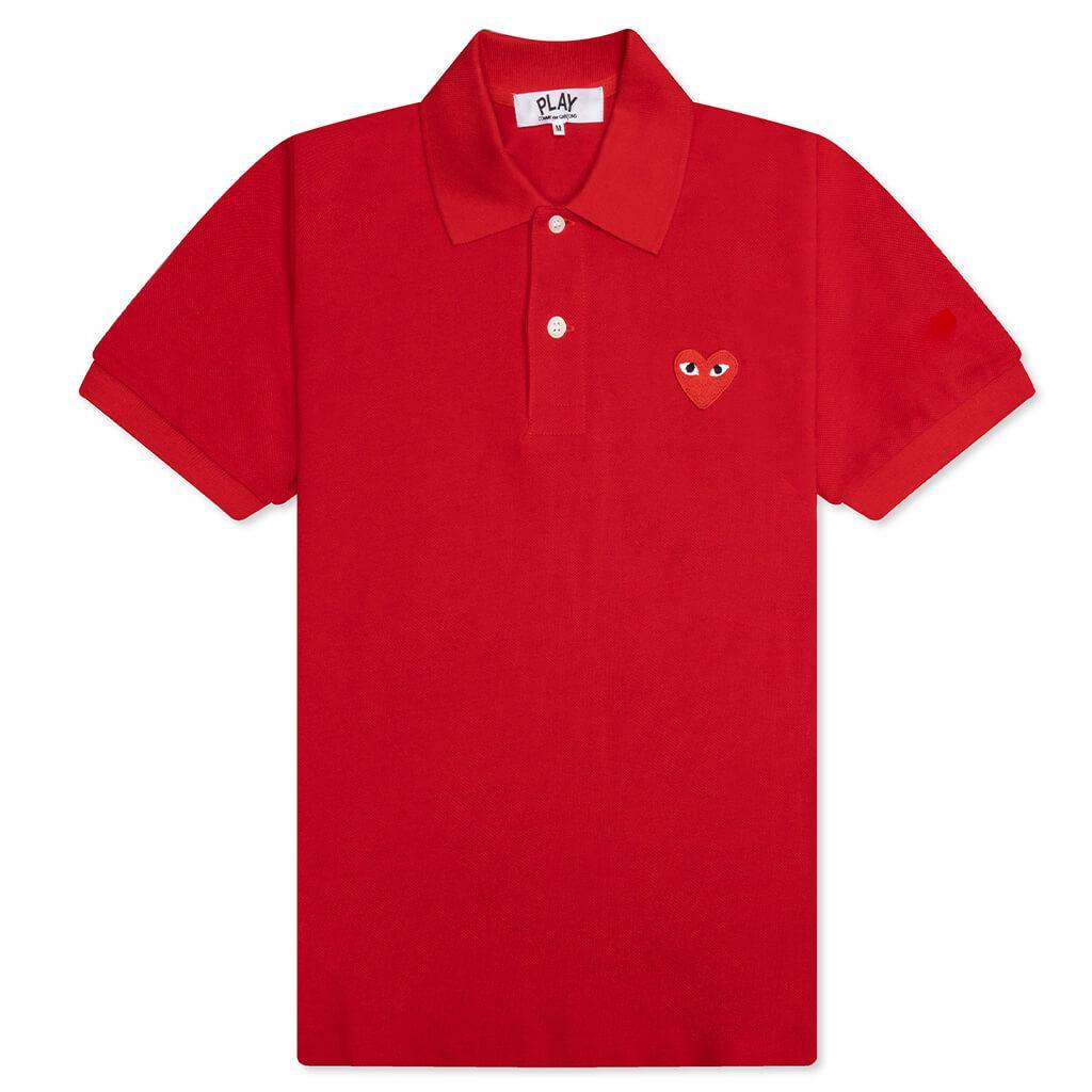 Women's Red Emblem Polo Tee - Red Female product image